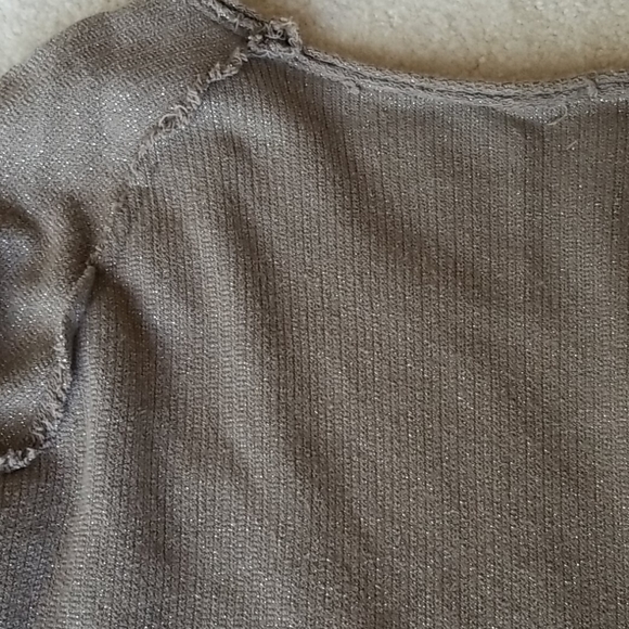 Made in Italy cotton sequin top/sweater - Picture 4 of 6